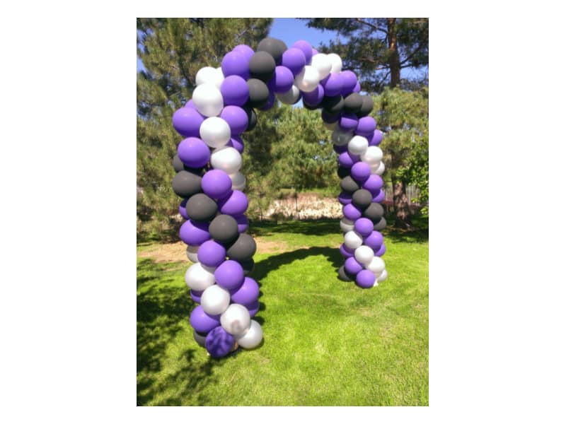 How To Make A Simple DIY Balloon Arch – Fun With Balloons